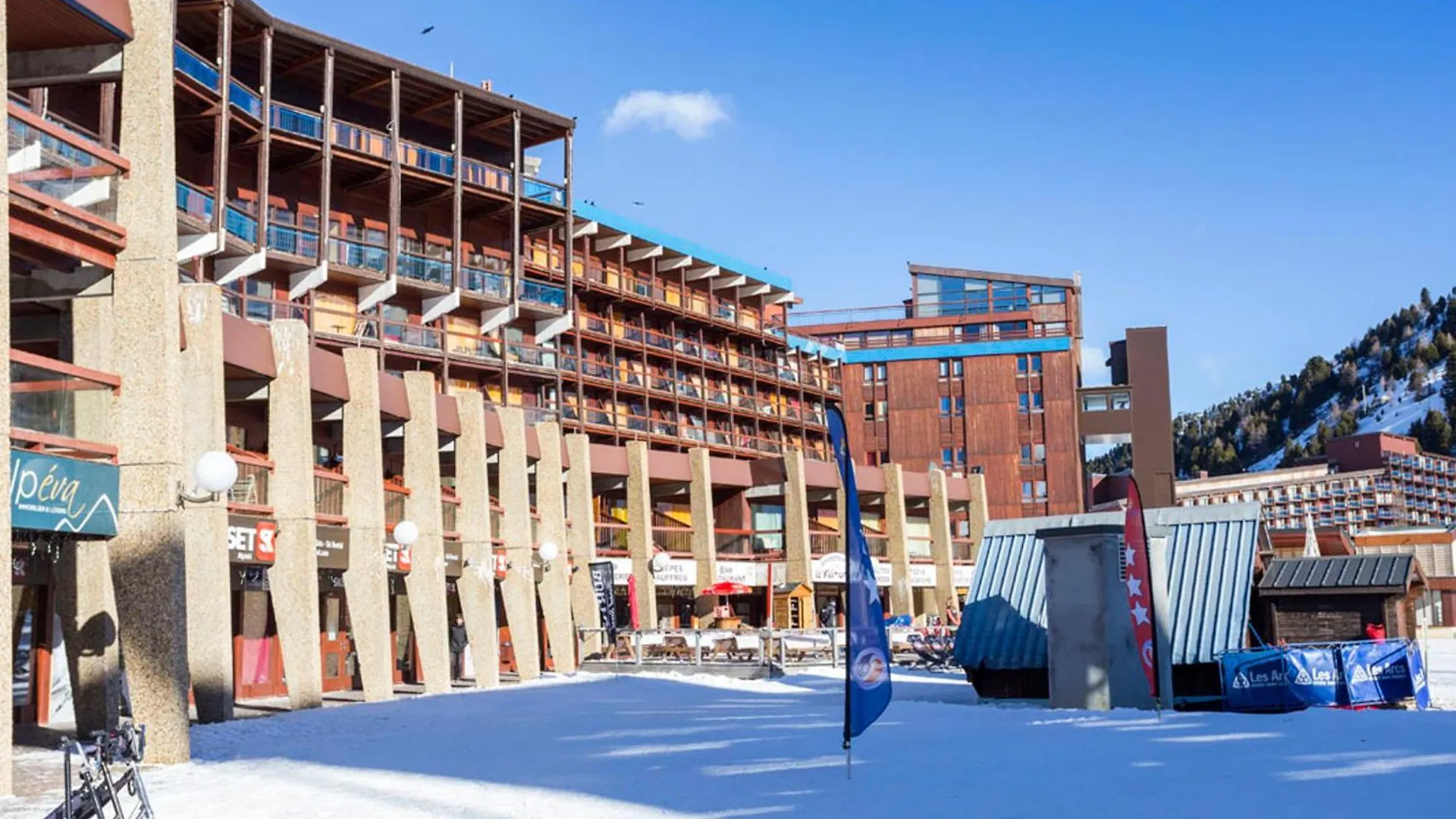 Studio Renove Skis Aux Pieds Avec Balcon - Fr-1-346-373 Les Arcs  Γαλλία